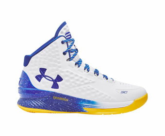 バスケットシューズ バッシュ アンダーアーマー UnderArmour Curry 1 Dub Nation White/Blue/Yellow