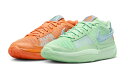 バスケットシューズ バッシュ スニーカー ジャ・モラント ナイキ Nike JA 1 GS Bright Mandarin GS Orange/Green スト...