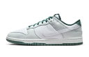 バスケットシューズ バッシュ スニーカー ナイキ Nike Dunk Low Retro　 Gray/White/Green ストリート