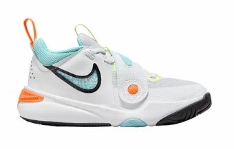 oXPbgV[Y obV iCL Nike Team Hustle D11 PS PS White/Turquoise/Orange yPSz