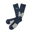バスケットソックス ウェア クルーソックス アクター AKTR AKTR LOGO NEO FUTURE SOCKS NAVY