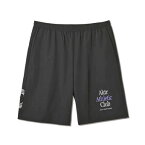 バスケットショーツ バスパン ウェア アクター AKTR AACxSPORTY COFFEE ATHLETIC SHORTS BLACK 【MEN'S】