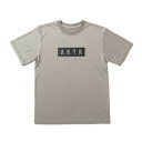 バスケットTシャツ ジュニア キッズ ウェア アクター AKTR KIDS AKTR LOGO SPORTS TEE GRAY 【BOY 039 S】 キッズ アパレル