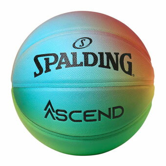バスケットボール 7号球 スポルディング Spalding アセンド ブライトレインボー コンポジット 合成皮革 Multi