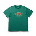 バスケットTシャツ ウェア アクター AKTR AEROSTEAM LOGO SPORTS TEE GREEN 【MEN'S】