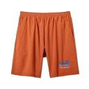 バスケットショーツ バスパン ウェア アクター AKTR AEROSTEAM LOGO 8.5-INCH SHORTS ORANGE 【MEN'S】