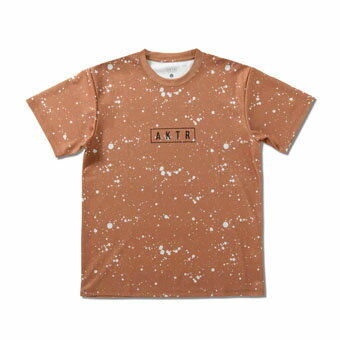 バスケットTシャツ ウェア アクター AKTR SPLASH AKTR LOGO SPORTS TEE ORANGE 【MEN'S】 バスケットTシャツ ウェア アクター AKTR SPLASH AKTR LOGO SPORTS TEE ORANGE 【MEN'S】