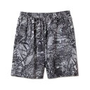 バスケットショーツ バスパン ウェア アクター AKTR REAL TREE CAMO SHORT WIDE PANTS BLACK 【MEN'S】