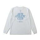 oXPbgO@TVc EFA AN^[ AKTR xSPORTY AAC L/S SPORTS TEE WHITE jO g[jO Xg[g yMEN'Sz