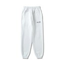 バスケットパンツ ジュニア レディーズ ウェア 秋冬物 アクター AKTR GLOW SWEAT PANTS WHITE ウーメンズモデル 女性用 ストリート 【WOMEN'S】アパレル