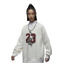 バスケットスウェット ジュニア レディーズ ウェア 秋冬物 ジョーダン Jordan Wmns Jordan fleece sweatshirt Year of the Dragon CNY White/Red ウーメンズモデル 女性用 ストリート 【WOMEN