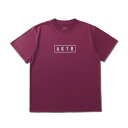 バスケットTシャツ ウェア アクター AKTR SEASONAL AKTR LOGO SPORTS TEE PURPLE 【MEN'S】