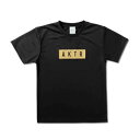 oXPbgTVc WjA LbY EFA AN^[ AKTR KIDS LOGO SPORTS TEE BLACK yBOY'Sz LbY Ap