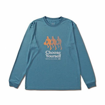 バスケットロング Tシャツ ウェア アクター AKTR RETRO HOOPSTER L/S SPORTS TEE BLUE ストリート 【MEN'S】