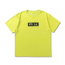 oXPbgTVc EFA AN^[ AKTR SCRIBBLE BOX LOGO SPORTS TEE YELLOW Xg[g yMEN'Sz