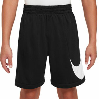 バスケットショーツ バスパン ジュニア キッズ ウェア ナイキ Nike Kids D/F MULTI SWOOSH SHORT Black/White 【BOY 039 S】 キッズ アパレル