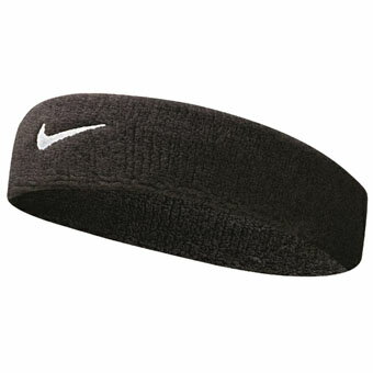 NIKE スポーツタオル バスケットヘッドバンド ヘッドバンド ナイキ Nike Nike Swoosh Black