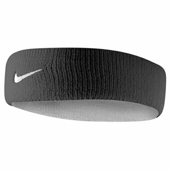 NIKE スポーツタオル バスケットヘッドバンド ドライフィット　ヘッドバンド ナイキ Nike DRI－FIT Home ＆ Away Black/Gray