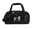 バスケットバッグ ダッフルバック アンダーアーマー UnderArmour UAアンディナイアブル5.0 ダッフルバッグ XS Black/Black ランニング トレーニング ストリート