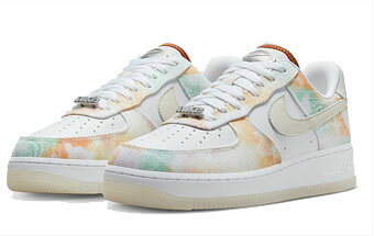 バスケ@TOKYO UltimateCollectionのバスケットシューズ バッシュ スニーカー パステルペイズリー ナイキ Nike Wmns Air Force 1 Low '07 Pastel Paisley W White/Pastel ストリート 【WOMEN'S】｜アングル2