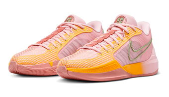 バスケ@TOKYO UltimateCollectionのバスケットシューズ バッシュ ナイキ Nike WMNS SABRINA 1 West Coast Roots W Pink/Orange 【WOMEN'S】｜アングル2