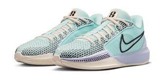 バスケ@TOKYO UltimateCollectionのバスケットシューズ バッシュ ナイキ Nike WMNS SABRINA 1 Brooklyn's Finest W Jade Ice/Black 【WOMEN'S】｜アングル2