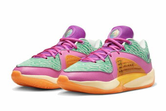 バスケットシューズ バッシュ オールスター ナイキ Nike KD 16　ASW　Easy Pink/Green/Violet 2