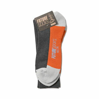 �Х����åȥ��å��� ������ ���롼���å��� �������� AKTR FUTURE SOCKS D-GRAYxORANGE