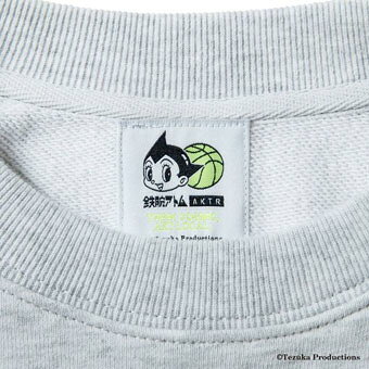 バスケットスウェット ウェア 秋冬物 アクター AKTR ATOMxAKTR CREW SWEAT GRAY ス...