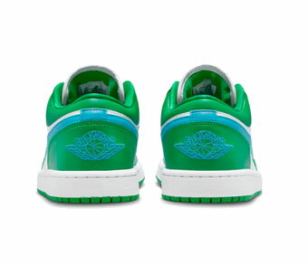 �Х����åȥ��塼�� �Хå��� ���ˡ����� ���硼���� Jordan Wmns Air Jordan 1 Low W Green/Aquatone/White ���ȥ꡼�� ��WOMEN'S��