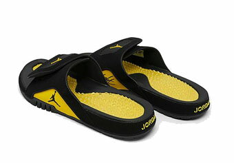 �Х����åȥ��塼�� �Хå��� ���ˡ����� ������� ���硼���� Jordan Jordan Hydro Retro 4 Slides Black/Tour Yellow ���ȥ꡼��