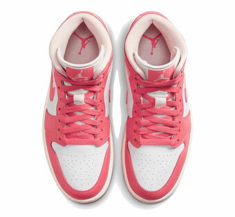 �Х����åȥ��塼�� �Хå��� ���ˡ����� ���硼���� Jordan Wmns Air Jordan 1 Mid Sea Coral W White/Pink ���ȥ꡼�� ��WOMEN'S��