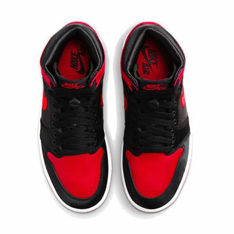 �Х����åȥ��塼�� �Хå��� ���ˡ����� ���硼���� Jordan Wmns Air Jordan 1 Retro HI OG Satin Bred W Black/Red ���ȥ꡼�� ��WOMEN'S��