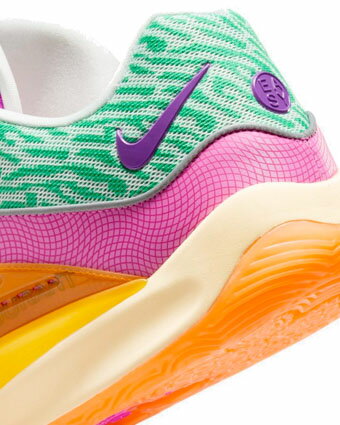 バスケットシューズ バッシュ オールスター ナイキ Nike KD 16　ASW　Easy Pink/Green/Violet 3