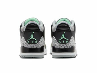 �Х����åȥ��塼�� �Хå��� ���ˡ����� ���硼���� Jordan Air Jordan 3 Retro��GS Green Glow GS Black/Green/Wolf Grey ���ȥ꡼�� ��GS�ۥ��å�