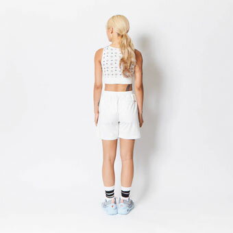 �Х����åȥΡ����꡼�֡����󥯥ȥå� ����˥� ��ǥ����� ������ �������� AKTR GLOW CROP TOP WHITE ������󥺥�ǥ� ������ ���ȥ꡼�� ��WOMEN'S�ۥ��ѥ��