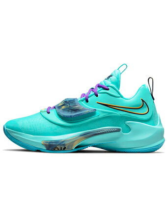 バスケットシューズ バッシュ フリーク　ヤニス ナイキ Nike Zoom Freak 3 D.Turquoise/Melon Tint/Thunder Blu/Blk