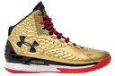 バスケットシューズ バッシュ アンダーアーマー UnderArmour Curry 1 Nations Finest Gld/Blk/Red