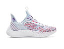 バスケットシューズ バッシュ アンダーアーマー UnderArmour Curry 9 Flow GS For the W GS Oxford Blue/Viv...