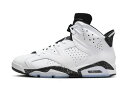 バスケットシューズ バッシュ スニーカー リバース オレオ ジョーダン Jordan Air Jordan 6 Retro Reverse Oreo White...