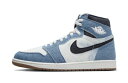 バスケットシューズ バッシュ スニーカー デニム ジョーダン Jordan Air Jordan 1 High Retro OG Denim White/Obs...