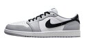 バスケットシューズ バッシュ スニーカー ジョーダン Jordan Air Jordan 1 Low Retro OG Barons White/Black/W...