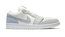 バスケットシューズ バッシュ スニーカー ジョーダン Jordan Air Jordan 1 Low Paris White/Sky Gray ストリート