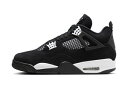 バスケットシューズ バッシュ スニーカー ジョーダン Jordan Air Jordan 4 Retro WHITE THUNDER Black/White ストリート(4)