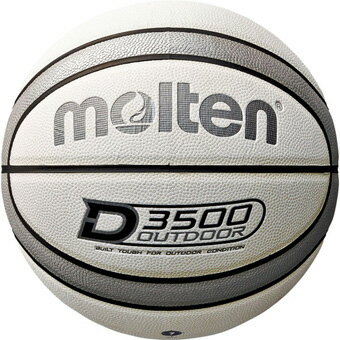 バスケットボール 7号球 モルテン Molten アウトドアバスケットボール　7号 White/Silver