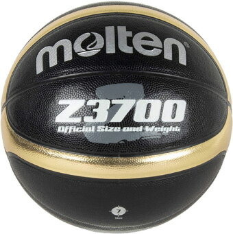 バスケットボール 7号球 モルテン Molten Z3700 　7号 Black/Gold