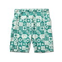 バスケットショーツ バスパン ジュニア レディーズ ウェア アクター AKTR DESERT DAISY BIKER SHORTS GREEN ウーメンズモデル...
