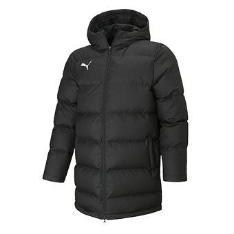 ↓↓↓探す手間が省けます！↓↓↓ MSM APTP JACKET TEAMLIGAミドルダウンジャケットはシンプルな見た目にフード部のPUMAが目を引くデザインのアイテム。表地には撥水機能のある素材を使用。ダウンには環境に配慮したRDS(レスポンシブル・ダウン・スタンダード)に適合したダウンを使用することでPUMAの環境保全への取り組みをの一つを示したアイテム素材：【本体】タフタ：　ポリエステル　100％【ポケット袋】　トリコット：　ポリエステル　100％S(胸囲：88cm／ウエスト：74cm／身長：165cm) M(胸囲：92cm／ウエスト：78cm／身長：170cm) L(胸囲：96cm／ウエスト：82cm／身長：175cm) XL(胸囲：100cm／ウエスト：86cm／身長：180cm) XXL(胸囲：104cm／ウエスト：90cm／身長：185cm) サイズ交換、返品について必ずお読み下さい。　