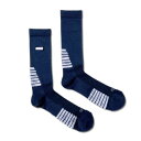 バスケットソックス ウェア クルーソックス アクター AKTR AKTR LOGO NEO FUTURE SOCKS NAVY