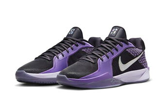 バスケ@TOKYO UltimateCollectionのバスケットシューズ バッシュ ナイキ Nike WMNS SABRINA 2 W Purple/Black 【WOMEN'S】｜アングル2